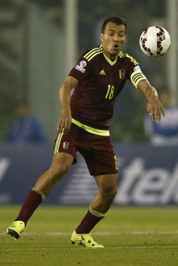 El mejor jugador venezolano de la historia estuvo lejos de levantar un título. Su mejor actuación fue en la Copa América 2011, donde terminó cuarto.