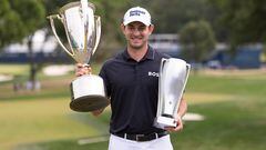 Patrick Cantlay birdied the 17th hole to secure a second straight BMW Championship, and will go for a second straight Tour Championship next week.