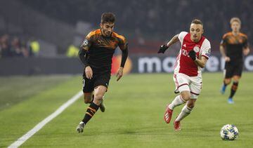 Ferran Torres in action against Ajax.