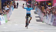 Óscar Quiroz en la etapa 4 de la Vuelta a Colombia.
