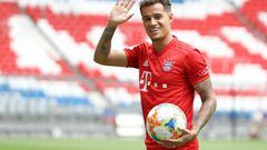 The Brazilian joined Bayern Munich on loan from Barcelona for the season for a fee of €8.5m.