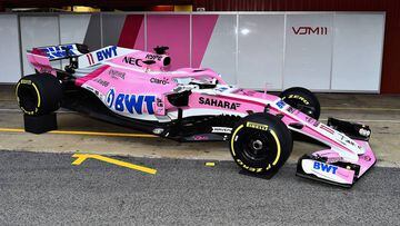 El Force India VJM11.