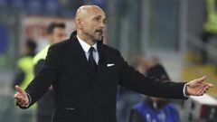El actual entrenador del Inter, Luciano Spalleti, durante un encuentro de Serie A.