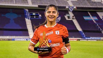 Catalina Usme, nominada a mejor jugadora de la Copa
