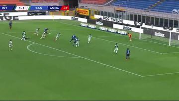 La genial asistencia de Alexis en el segundo gol del Inter