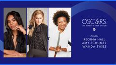 ¿Quiénes son Wanda Sykes, Amy Schumer y Regina Hall, las presentadoras de los Oscars 2022?