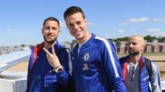 Chelsea FC visits New England Holocaust Memorial in Boston