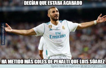 Benzema protagonista de los memes del Real Madrid-Alavés