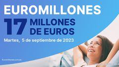 Euromillones: comprobar los resultados del sorteo de hoy, martes 5 de septiembre