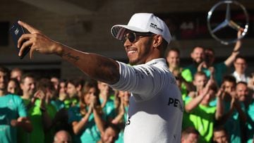 Lewis Hamilton, en Austin. 