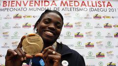 Palmarés y medallas de Colombia en los Mundiales de Atletismo.
