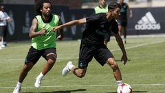 The Morocco international replaced Dani Carvajal at right back and with the departure of Danilo to Manchester City the 18-year-old could rise to the first team in 2017-18 as a back-up to the Spain international.