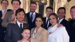 Los Beckham bautizan a sus dos hijos pequeños con unos padrinos de lujo