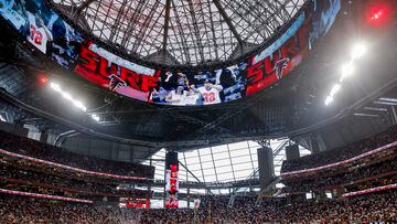 The Atlanta Falcons have shared this spectacular footage of their team’s mascot, Freddie Falcon, pulling off an eye-catching stunt ahead of Sunday’s NFL season opener against the Carolina Panthers.