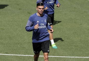 Pepe in yesterday's session