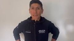 Nairo Quintana explica su ausencia en la Vuelta a España