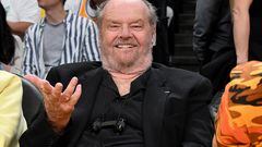 LOS ANGELES, CALIFORNIA - MAY 08: Jack Nicholson attends a playoff basketball game between the Los Angeles Lakers and the Golden State Warriors at Crypto.com Arena on May 08, 2023 in Los Angeles, California.   Allen Berezovsky/Getty Images/AFP (Photo by Allen Berezovsky / GETTY IMAGES NORTH AMERICA / Getty Images via AFP)
