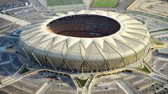 Al-Ittihad stadium from the air.
