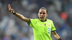 Frappart, 39 will be in charge of tonight’s matchday 5 clash in Munich. A pioneer in the game, she has record several firsts as the first female ref to oversee a men’s Champions League game.
