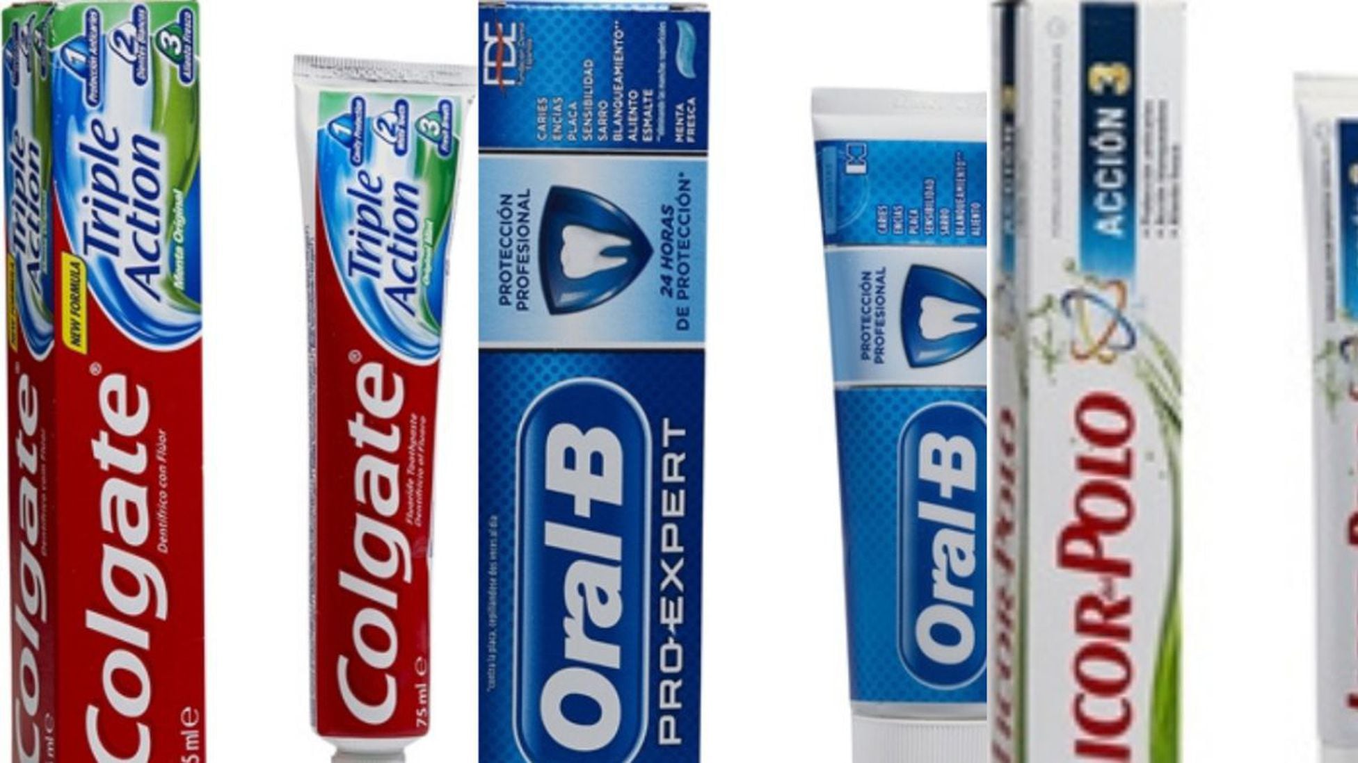 Noche respirar Agencia de viajes Las pastas de dientes mejor y peor valoradas por la OCU - Tikitakas