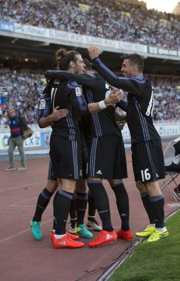 Real Sociedad vs Real Madrid: the best images of the game