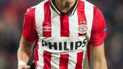 Moreno anot&oacute; el primer gol del PSV contra el United.