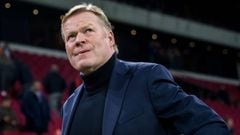 Holland coach Ronald Koeman during the UEFA EURO 2020 qualifier group C qualifying match between The Netherlands and Estonia at the Johan Cruijff Arena on November 19, 2019 in Amsterdam, The Netherlands(Photo by ANP Sport via Getty Images)