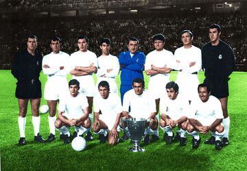 Real Madrid's title-winning side of 1968-69. 