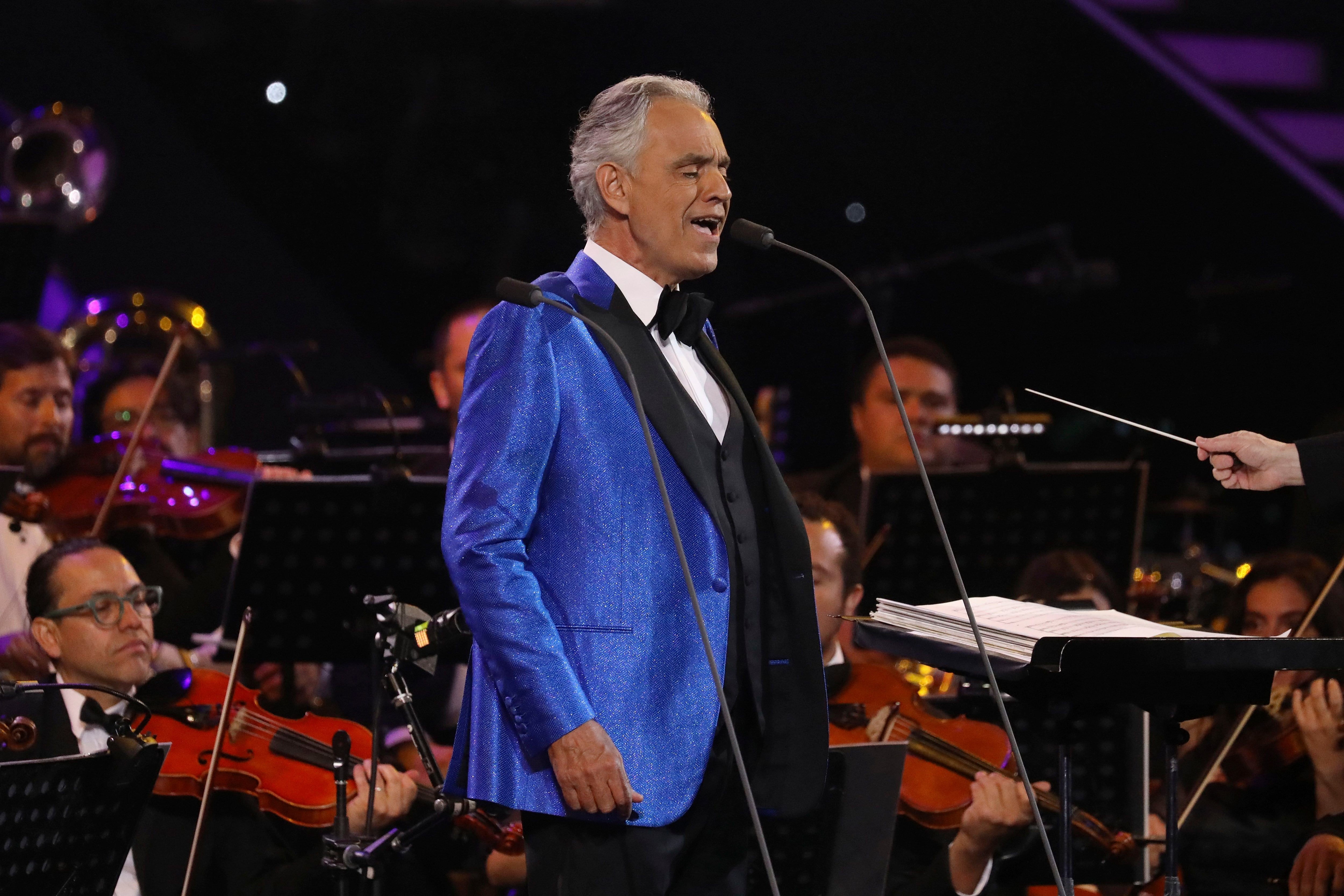 El imponente debut de Andrea Bocelli en el Festival de Viña del Mar: ¡atónica reacción de la Quinta Vergara!