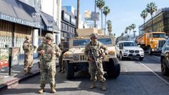 National Guard arrives in Los Angeles to control protestors and stop looters