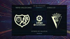 Resumen y goles del Rayo vs cádiz de LaLiga Santander