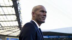 Coach Zinedine Zidane of Real Madrid CF 