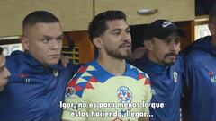 Vídeo: El emotivo mensaje de Henry Martín a Igor Lichnovsky antes de debutar ante Chivas
