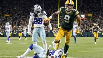 Packers end losing streak, beat Cowboys 31-28