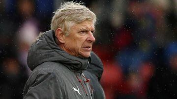 El entrenador del Arsenal, Arsene Wenger, durante un partido.