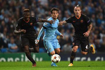 Manchester City cedió importantes puntos tras igualar 1-1 en casa ante Roma.