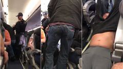 United Airlines expulsa con violencia a un pasajero por negarse a abandonar el vuelo con overbooking.