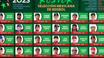 Selección Mexicana de Beisbol presenta su roster para Juegos Centroamericanos