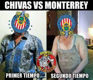 Chivas dejó ir la victoria y los memes no lo perdonaron