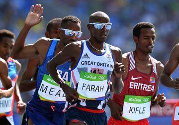 Britain's Mo Farah already has the men's 10,000m wrapped up.