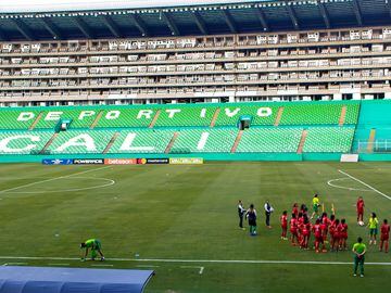 Bolivia, segundo rival de Colombia en la Copa América, entrenó en Palmaseca previo a su debut ante Ecuador. Deportivo Cali tuvo que aplazar su juego de Liga BetPlay.