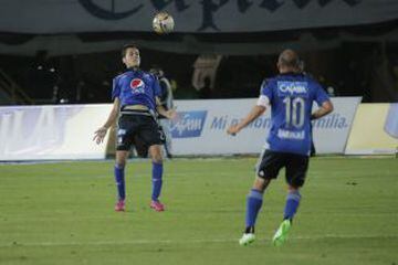 El debut de los dos equipos capitalinos en la Copa Águila. El juego bogotano fue animado por la parcial que en su mayoría fue azul.