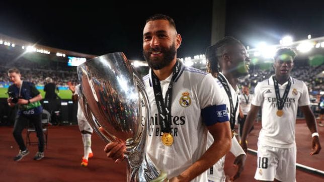 Benzema, para la foto