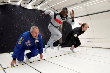 Usain Bolt goes Zero-G