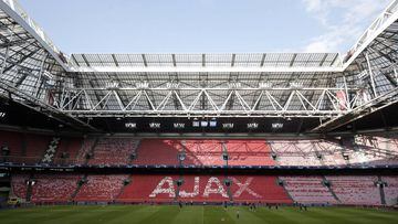 AMSTERDAM, NETHERLANDS - MAY 07: A general view inside the stadium during a training session ahead of their UEFA Champions League Semi Final second leg match against Ajax at Johan Cruyff Arena on May 07, 2019 in Amsterdam, Netherlands. (Photo by Dean Mouh
