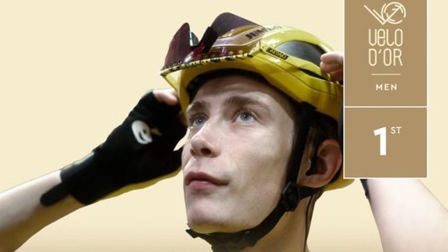 Vingegaard conquista el Vélo d’Or en una novedosa gala en París