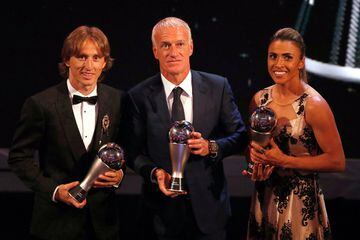 Marta y Modric, premios 'The Best 2018' y Deschamps, premio al mejor entrenador.