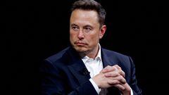 FILE PHOTO: Elon Musk, Chief Executive Officer of SpaceX and Tesla and owner of X, formerly known as Twitter,  attends the Viva Technology conference dedicated to innovation and startups at the Porte de Versailles exhibition centre in Paris, France, June 16, 2023. REUTERS/Gonzalo Fuentes/File Photo