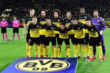 UEFA Champions League Last 16, first-leg football match BVB Borussia Dortmund v Paris Saint-Germain (PSG) in Dortmund, western Germany, on February 18, 2020.