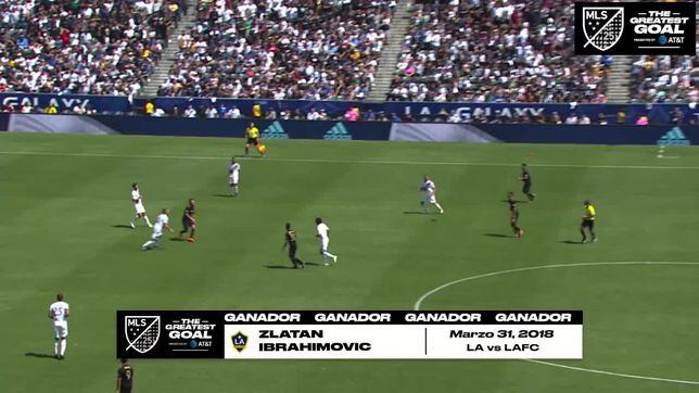 Eligen gol de Zlatan como el mejor en la historia de la MLS